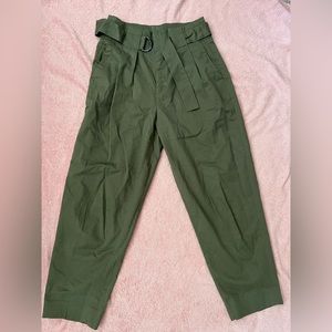 Army green pants